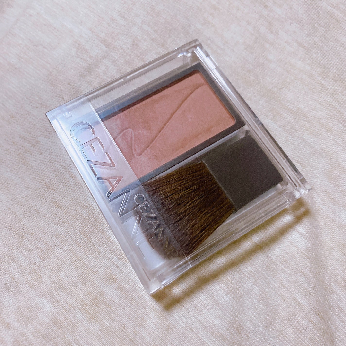 チークブラッシュ/CEZANNE/パウダーチークを使ったクチコミ(1枚目)