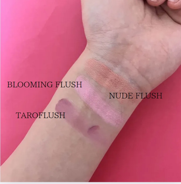 ムードミックスクリームブラッシャー TARO FLUSH/MAD PEACH/ジェル・クリームチークを使ったクチコミ（2枚目）