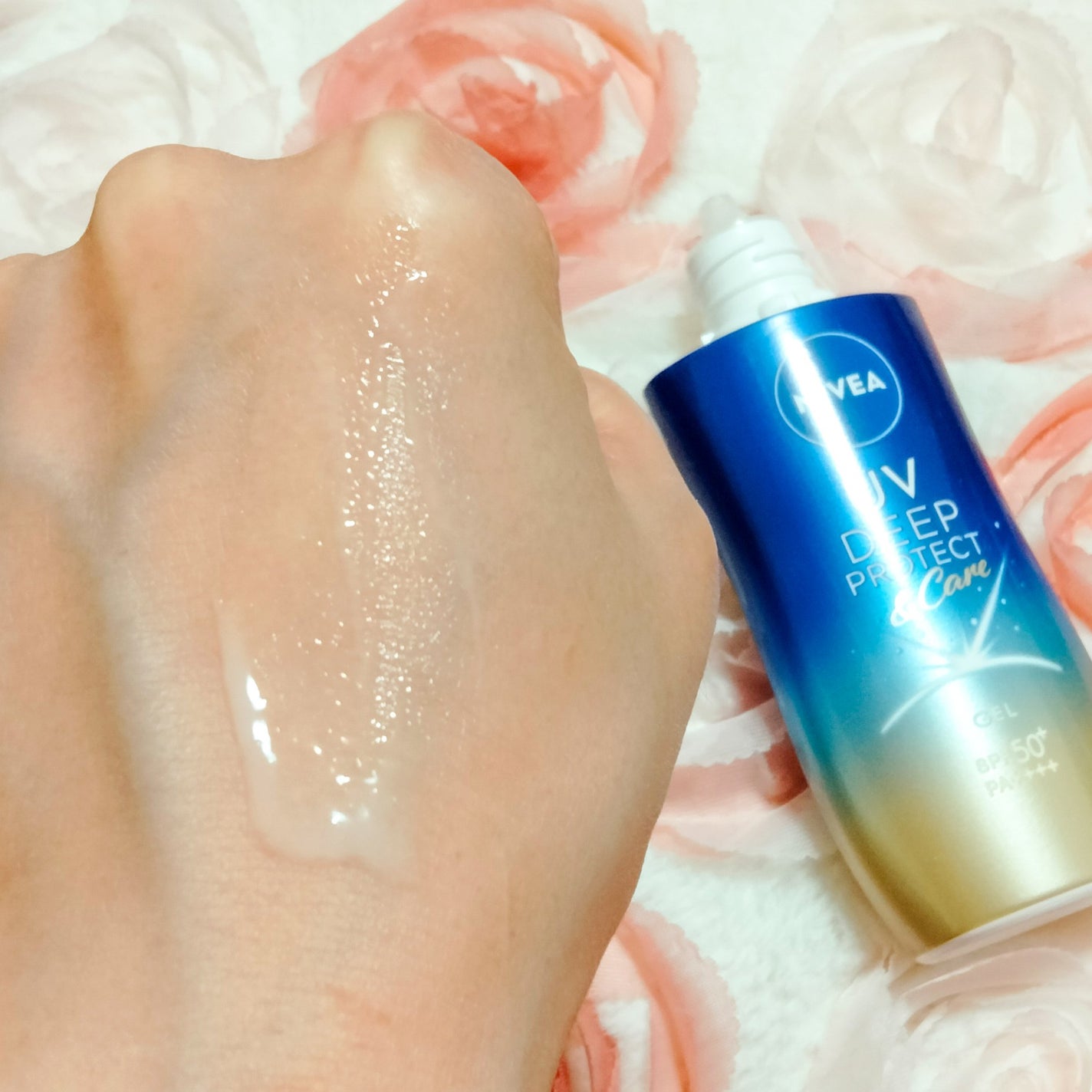 ニベアUV ディープ プロテクト&ケア ジェル/ニベア/日焼け止めジェルを使ったクチコミ(3枚目)