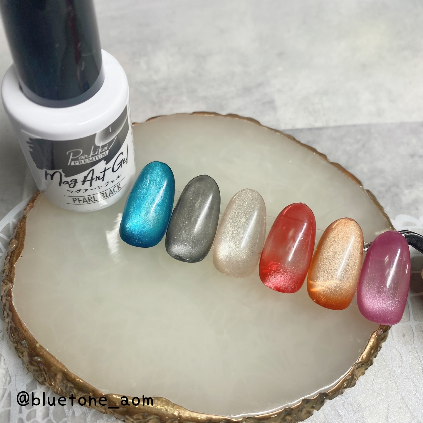 パルP マグアートジェル/parkikoi/ジェルネイルを使ったクチコミ（1枚目）