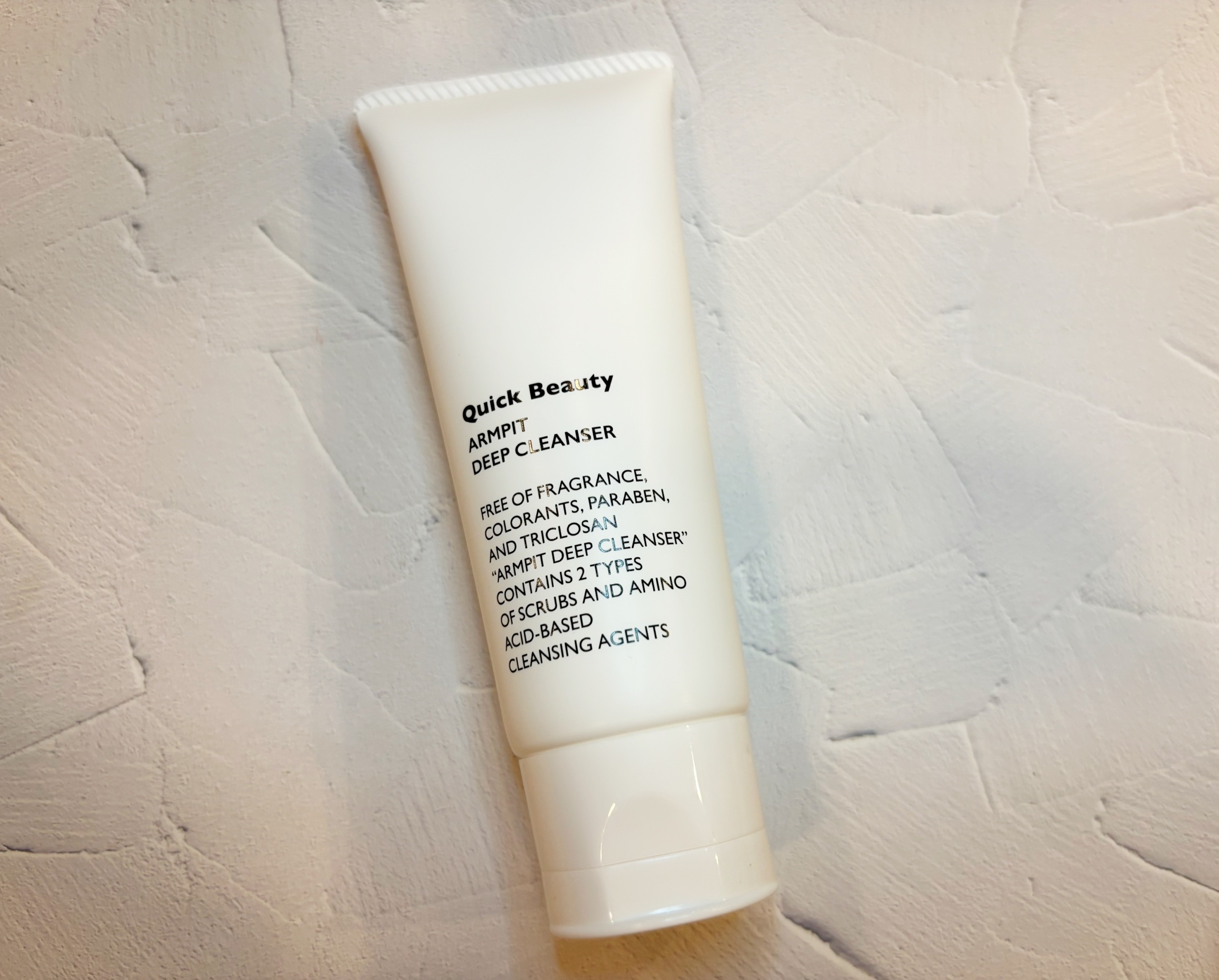 QB ワキ用ディープクレンザー/クイックビューティー/ボディソープを使ったクチコミ（1枚目）