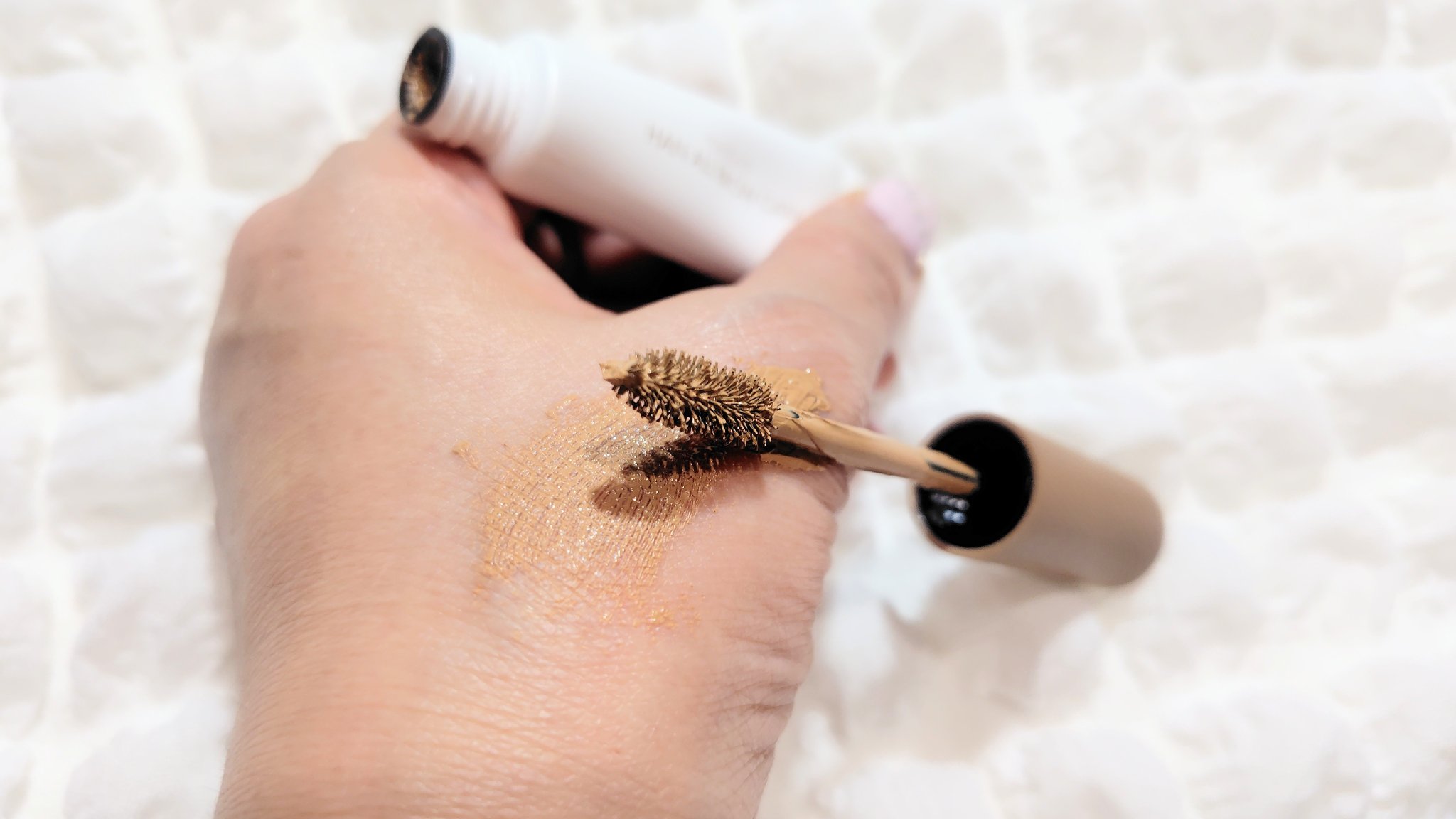 ハンオールブロウカラ/rom&nd/眉マスカラを使ったクチコミ（2枚目）