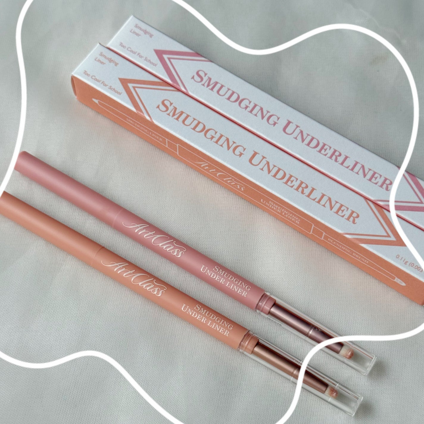 アートクラス スマージングアンダーライナー/too cool for school/ペンシルアイライナーを使ったクチコミ(5枚目)