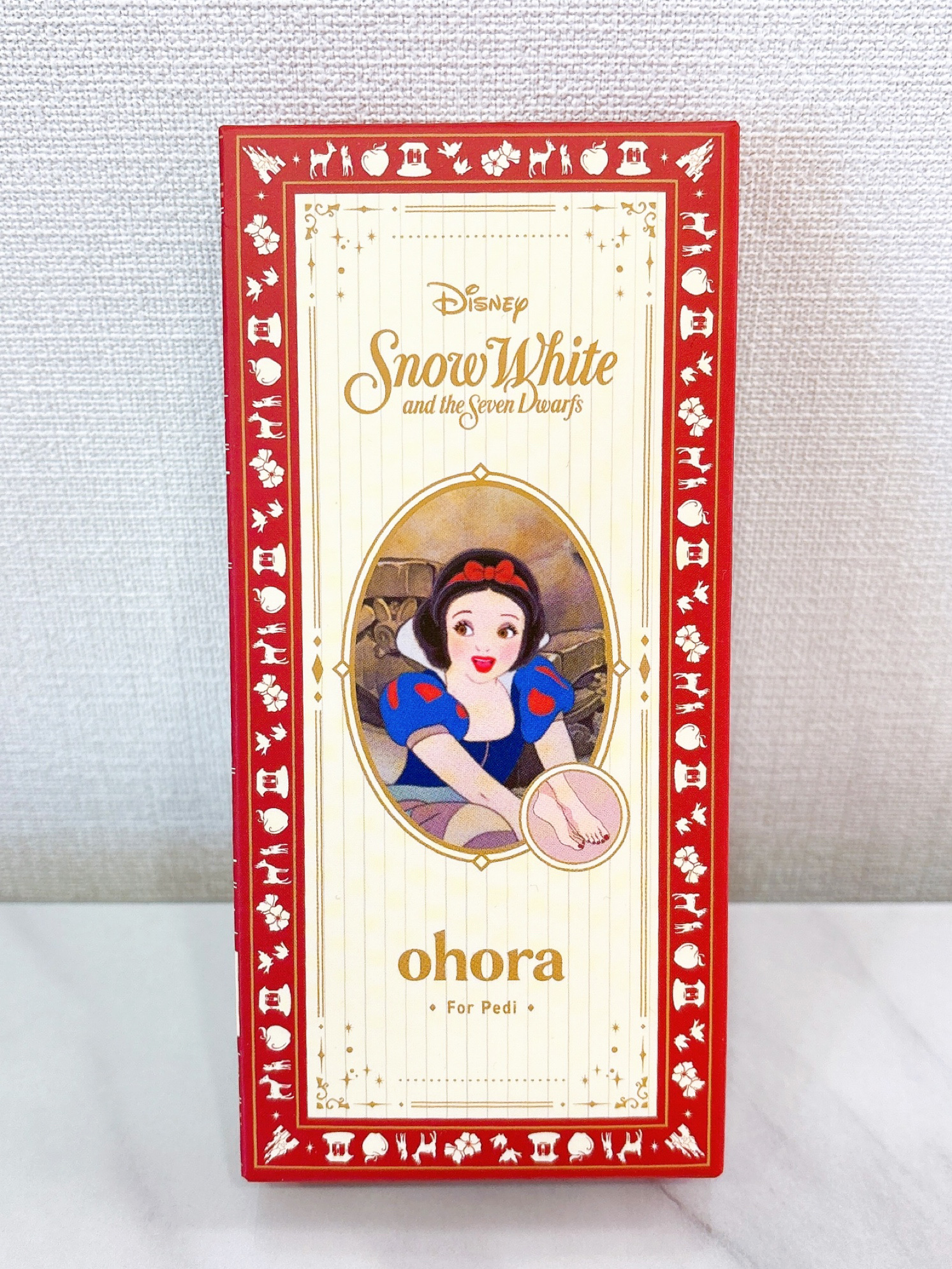 セミキュアジェルネイル(ペディキュア)/ohora/ネイルシールを使ったクチコミ（2枚目）