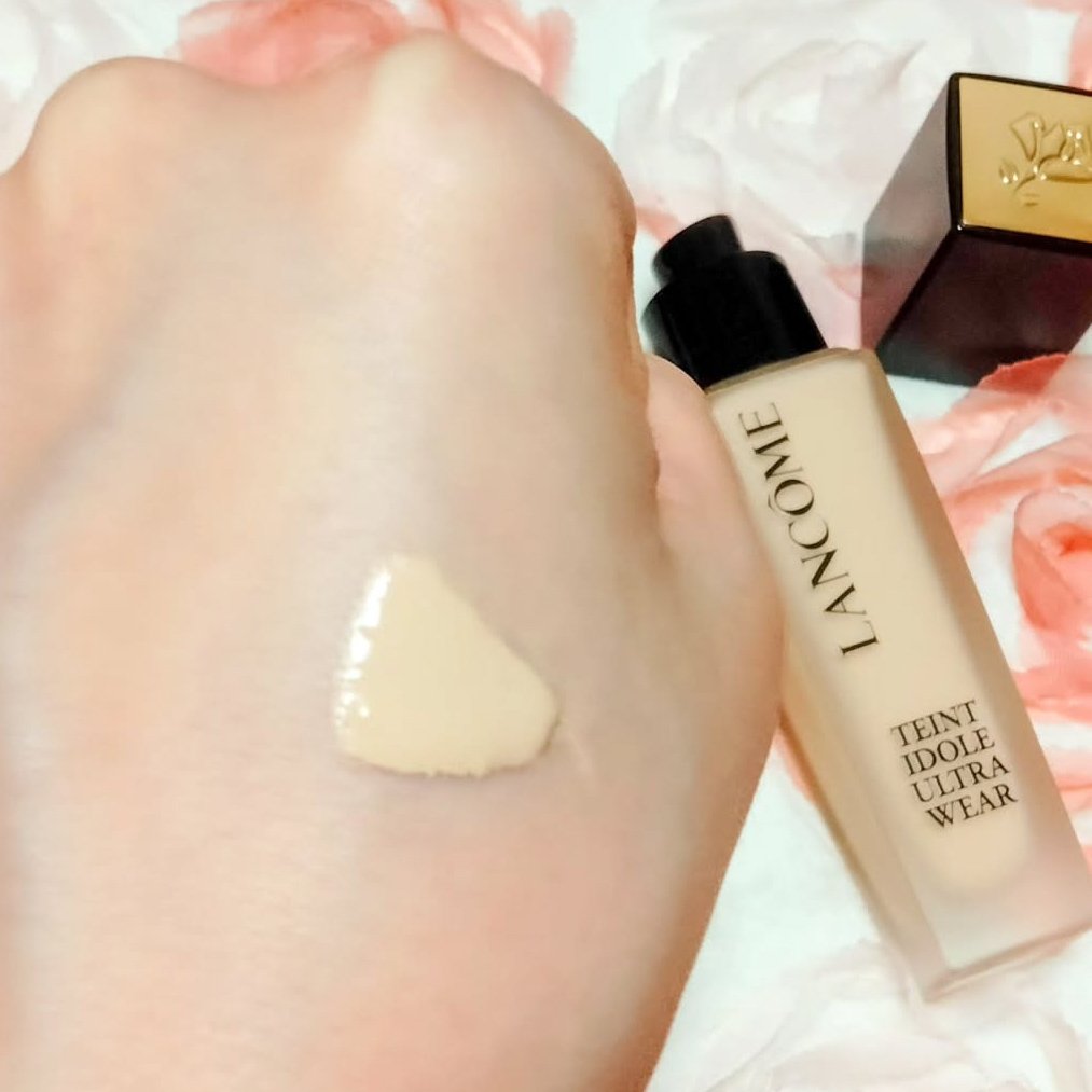 タンイドル ウルトラ ウェア リキッド N/LANCOME/リキッドファンデーションを使ったクチコミ（2枚目）