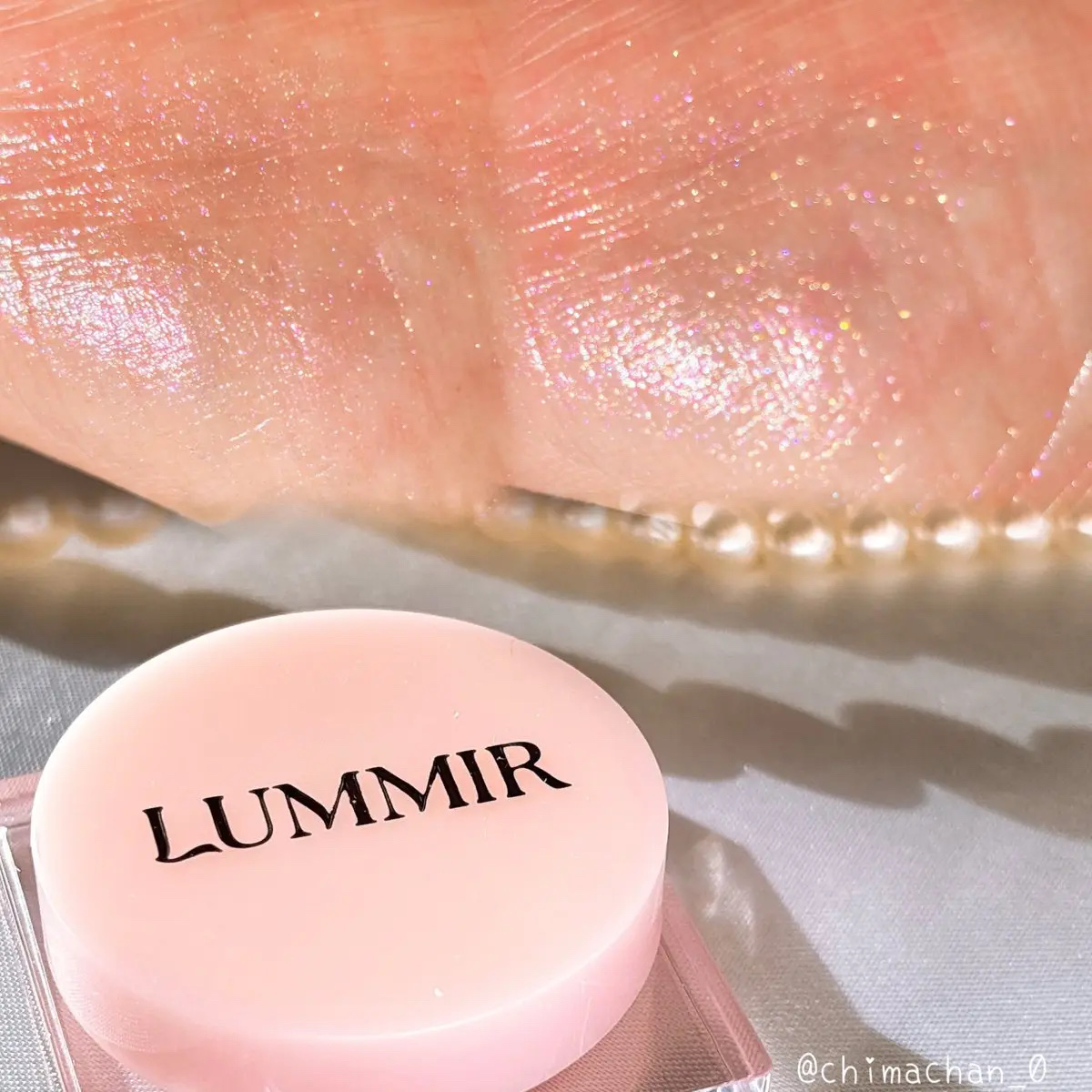 フラッシュポットハイライト 01 ローズシェルベール/Lummir/クリームハイライトを使ったクチコミ（2枚目）