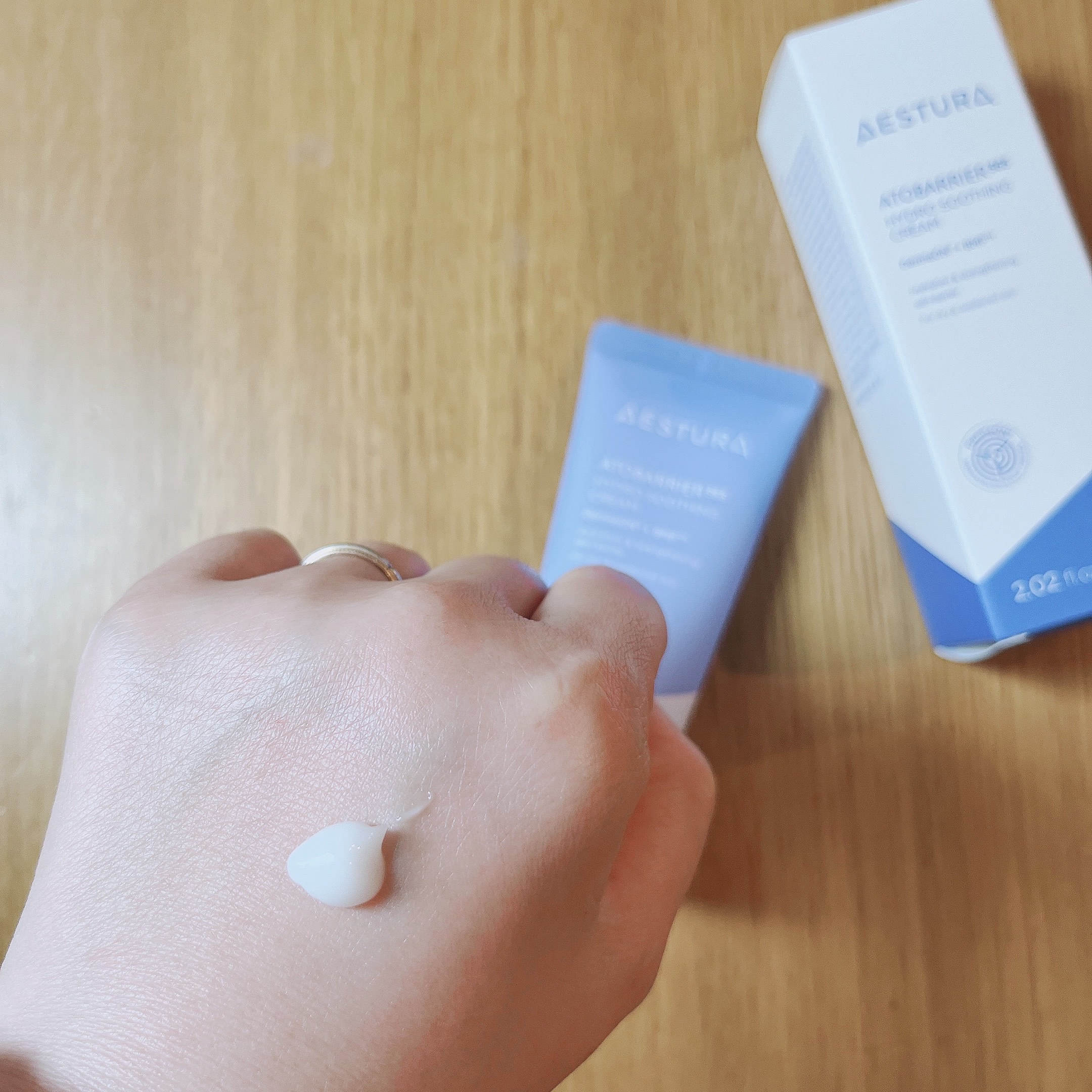 アトバリア365 ハイドロクリーム /AESTURA/フェイスクリームを使ったクチコミ（3枚目）