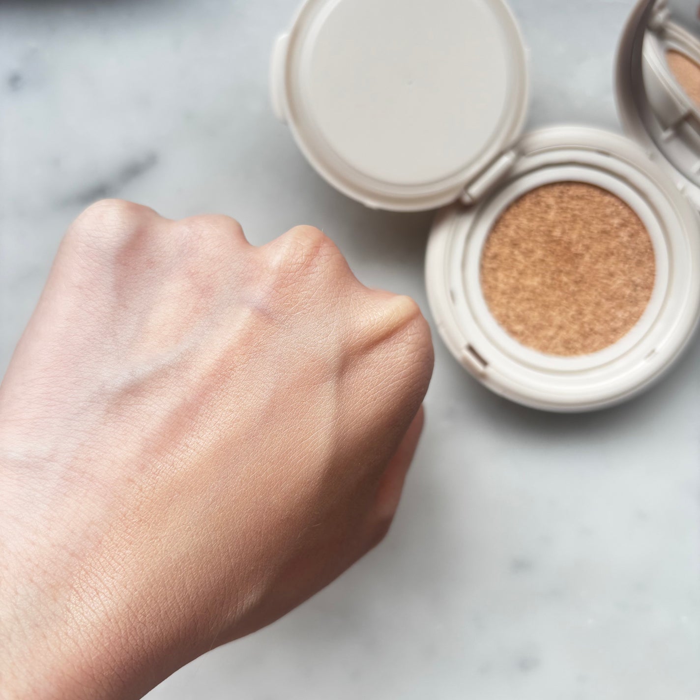 エクセル スキンフラッター セラムクッション/excel/クッションファンデーションを使ったクチコミ(6枚目)