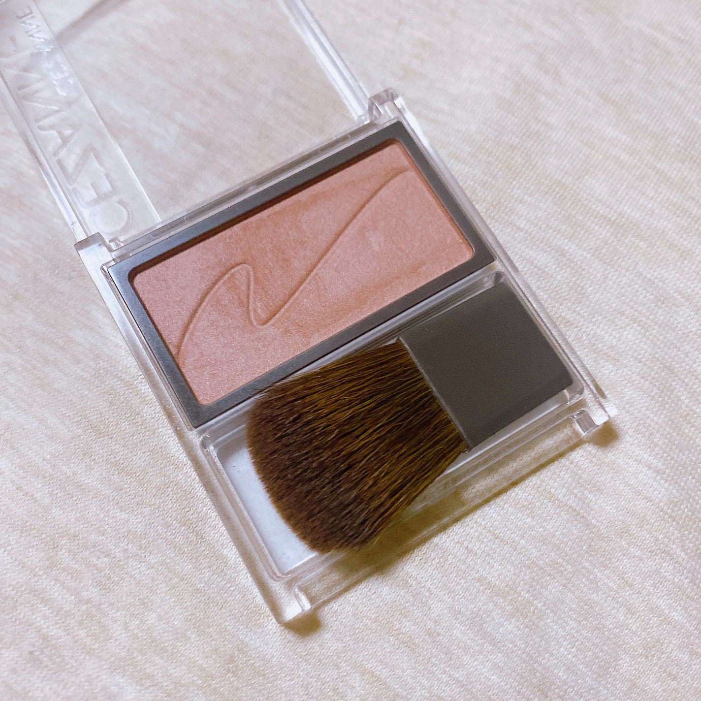 チークブラッシュ/CEZANNE/パウダーチークを使ったクチコミ(2枚目)