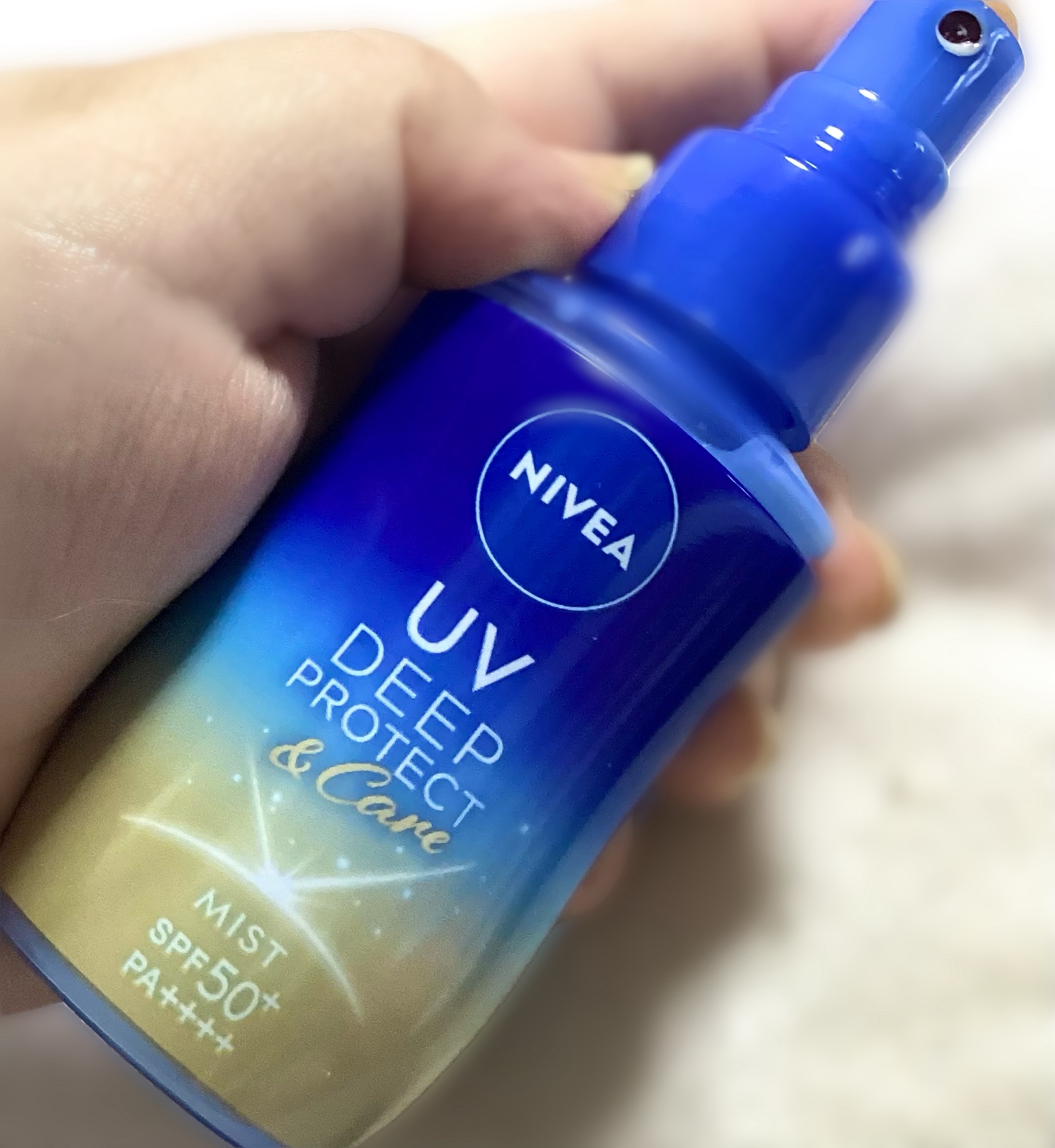 ニベアUV ディーププロテクト＆ケア ミルクミスト/ニベア/日焼け止めミスト・スプレーを使ったクチコミ（2枚目）