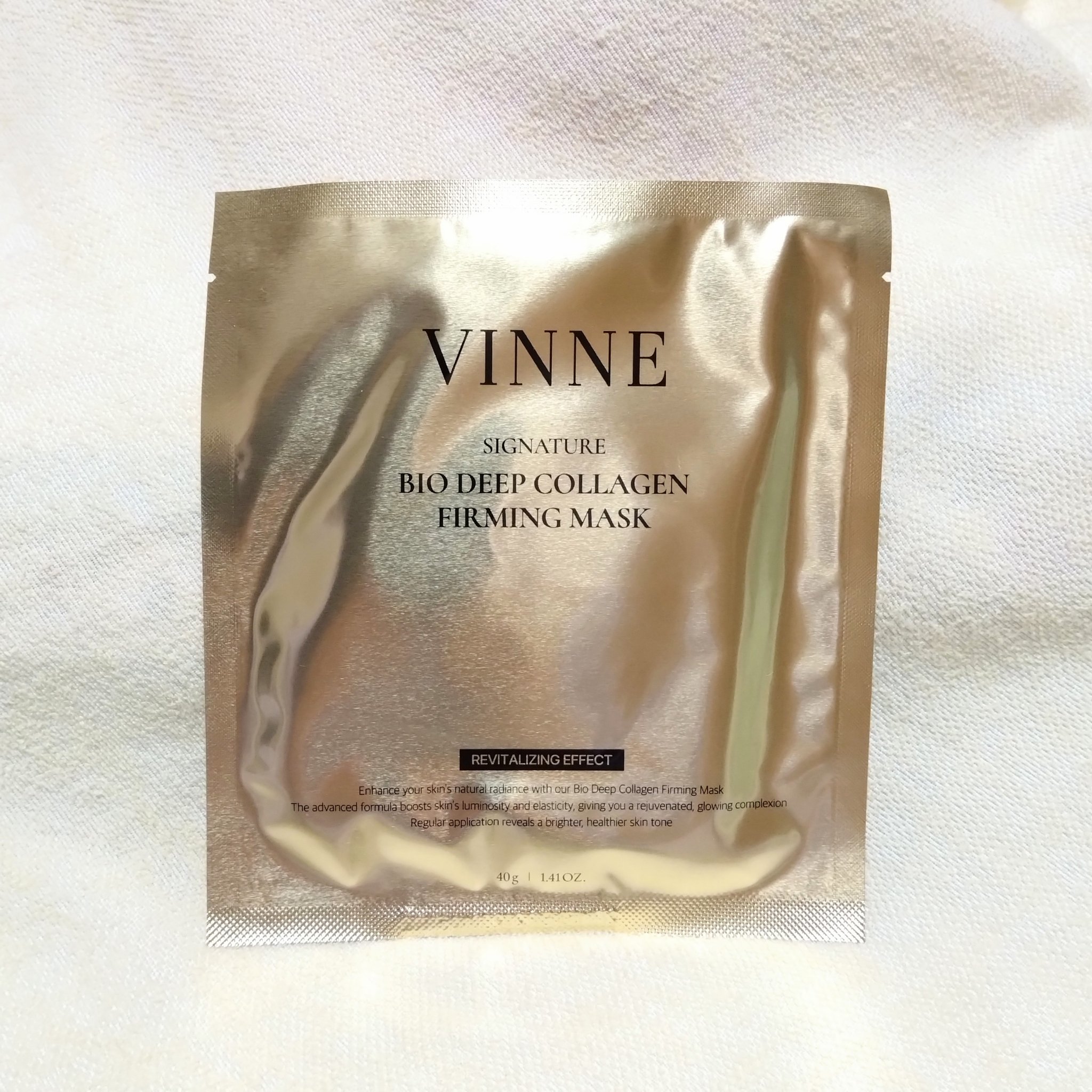 シグニチャーバイオディープコラーゲンファーミングマスク/VINNE /シートマスク・パックを使ったクチコミ（3枚目）