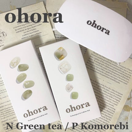 セミキュアジェルネイル(ハンド)/ohora/ネイルシールを使ったクチコミ(1枚目)