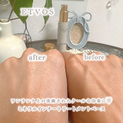 ミネラルインナートリートメントベース/エトヴォス/化粧下地を使ったクチコミ(1枚目)