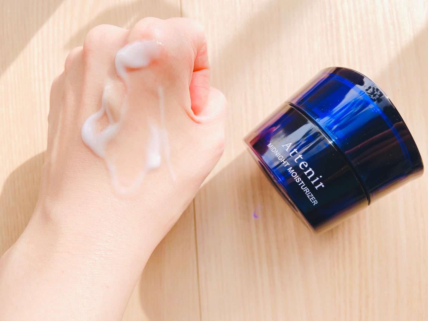 アテニア ミッドナイトモイスチャライザー/アテニア/フェイスクリームを使ったクチコミ(7枚目)