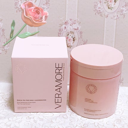 ローズ&ティーツリークレンジングパッド/VERAMORE/クレンジングシートを使ったクチコミ(5枚目)