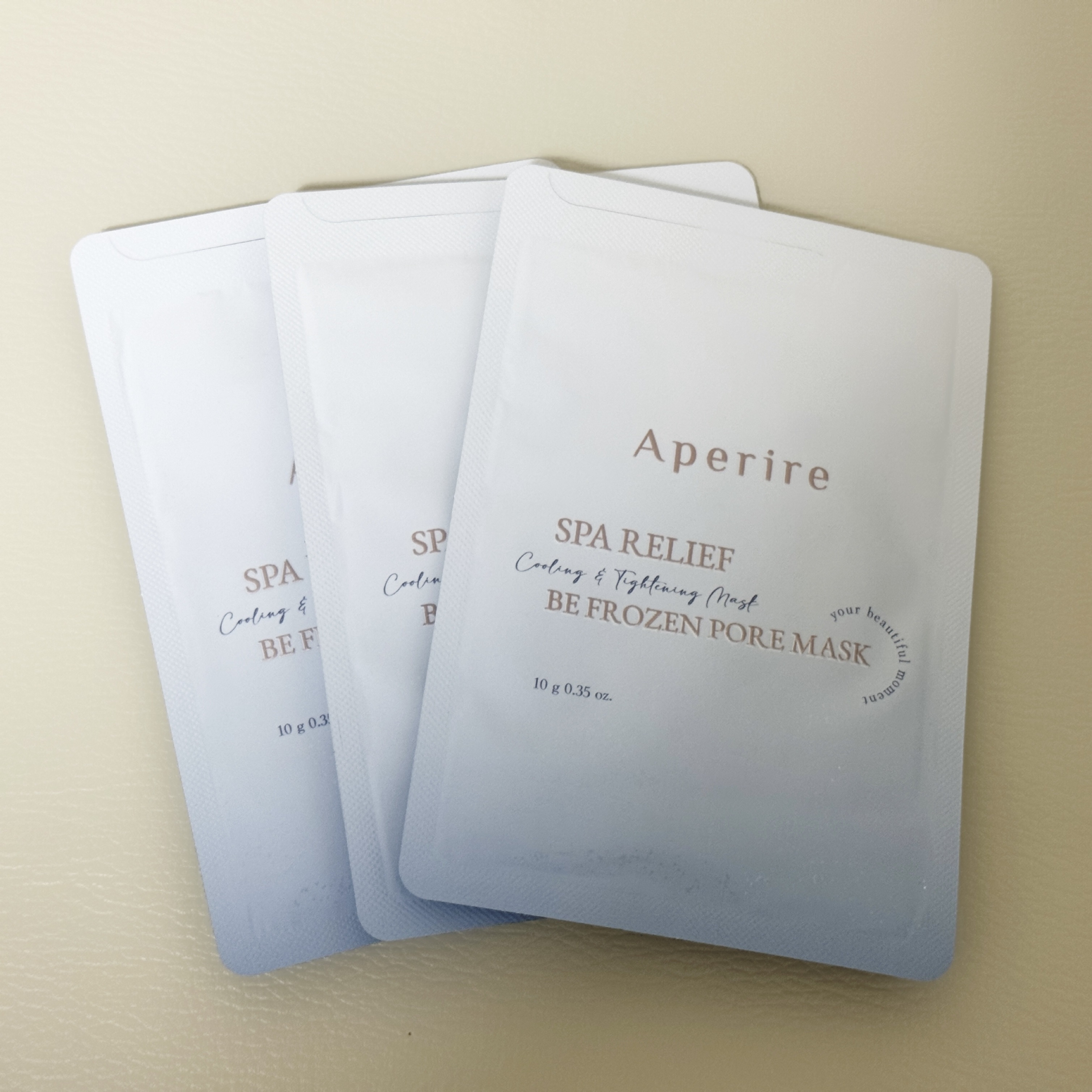 Be frozen pore mask/Aperire/洗い流すパック・マスクを使ったクチコミ（1枚目）