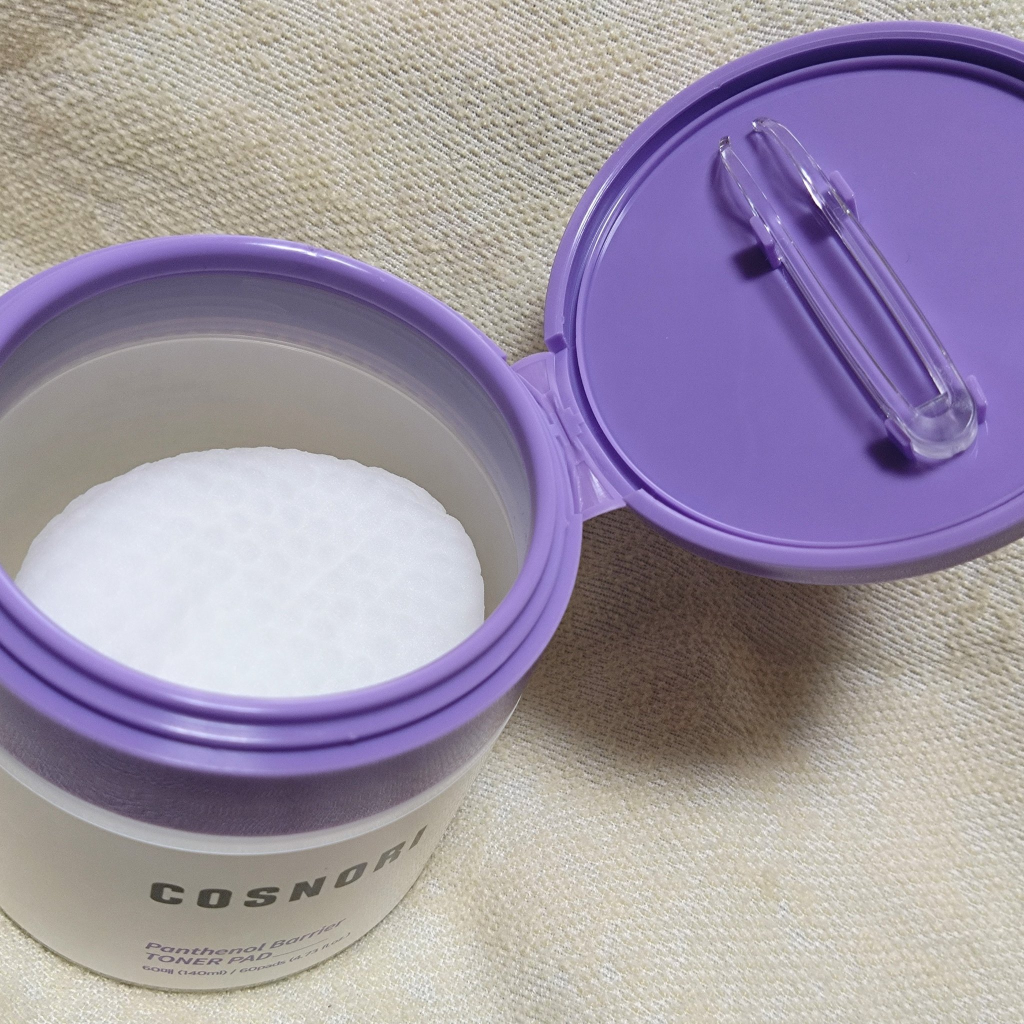パンテノールバリアトナーパット/COSNORI/トナーパッドを使ったクチコミ（3枚目）