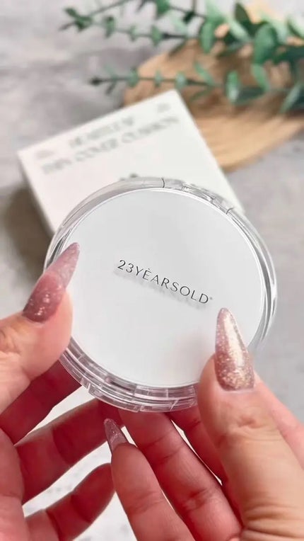 ハートリーフシーンカバークッション/23years old/クッションファンデーションを使ったクチコミ(3枚目)