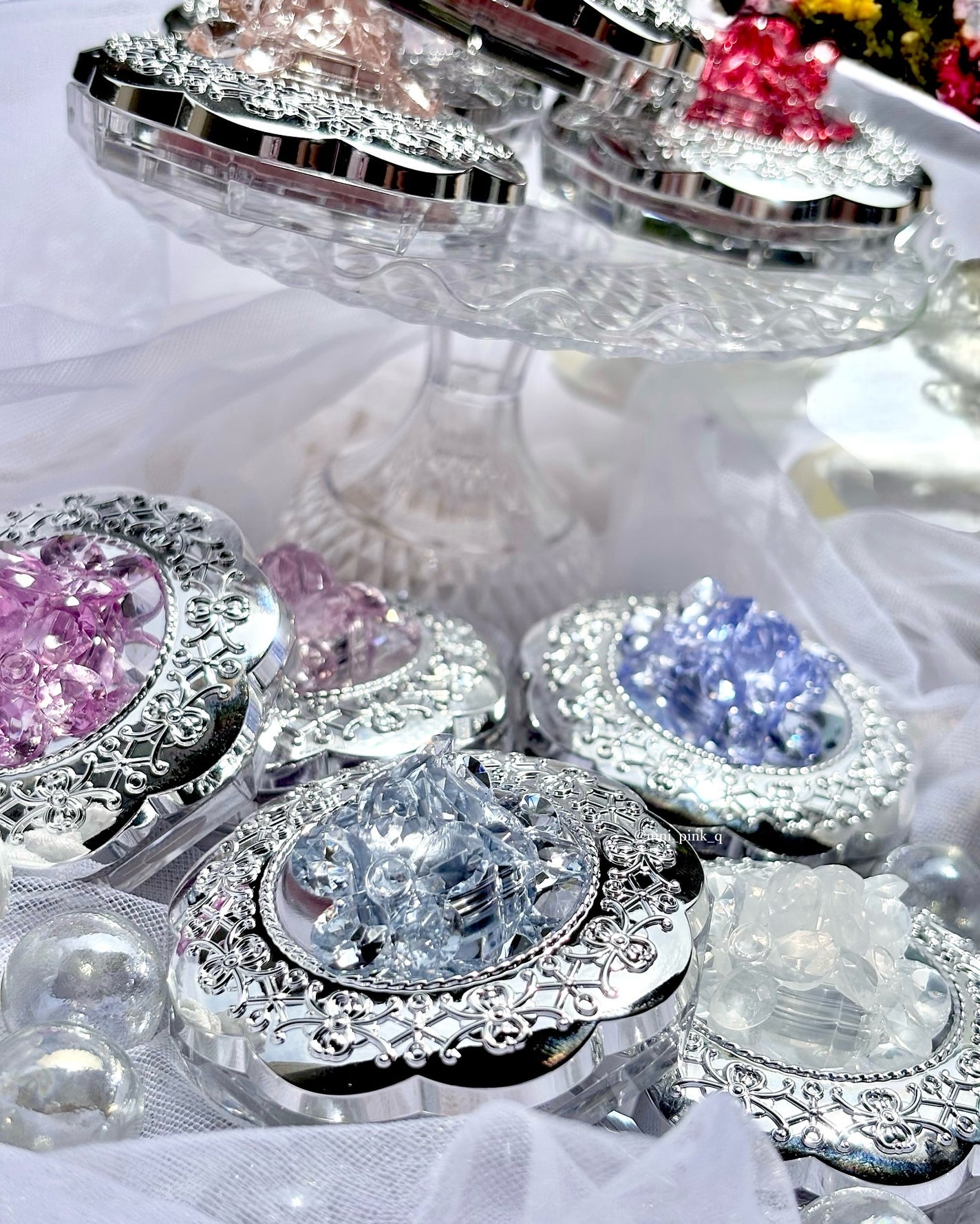 ジルスチュアート クリスタルブルーム ペタルクチュールアイズ デュオ/JILL STUART/アイシャドウパレットを使ったクチコミ(8枚目)