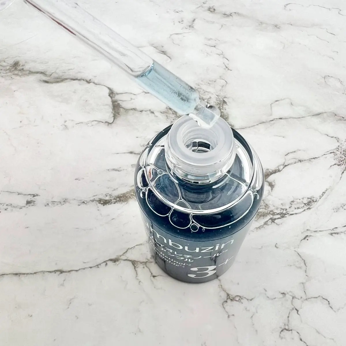 3番 ブルーバイオレチノール3D毛穴アンプル/numbuzin/美容液を使ったクチコミ（2枚目）