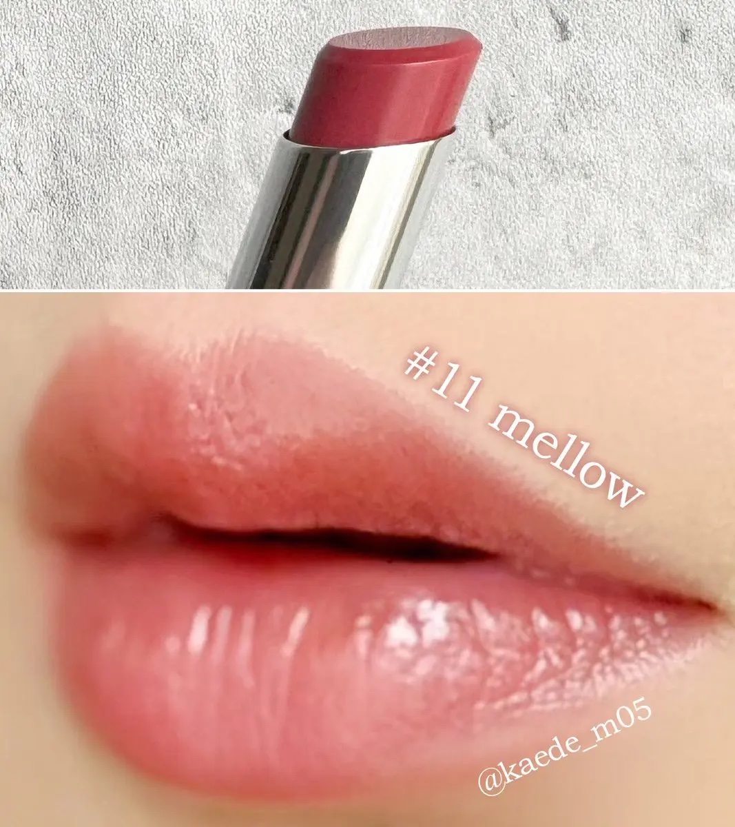 アワーグロウリップ/oenir/口紅を使ったクチコミ（2枚目）