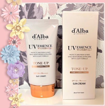 ウォータフルトーンアップサンクリーム/ダルバ/日焼け止めクリームを使ったクチコミ(1枚目)