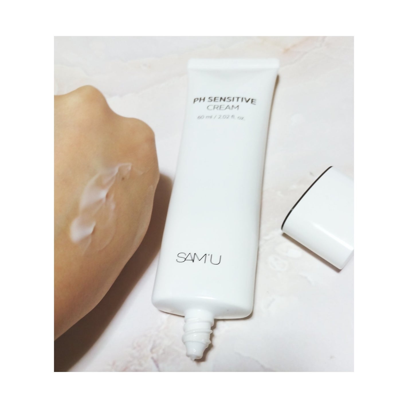 サミュ PHセンシティブクリーム/SAM'U/フェイスクリームを使ったクチコミ(2枚目)