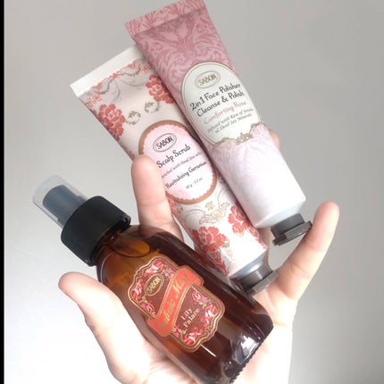 ヘッドスクラブ リプレニッシング(ゼラニウム)/SABON/ヘッドスクラブを使ったクチコミ(1枚目)
