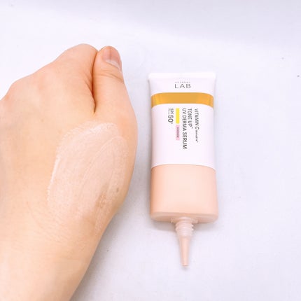 アンレーベル ラボ V トーンアップ UVセラム/unlabel/日焼け止めクリームを使ったクチコミ(3枚目)