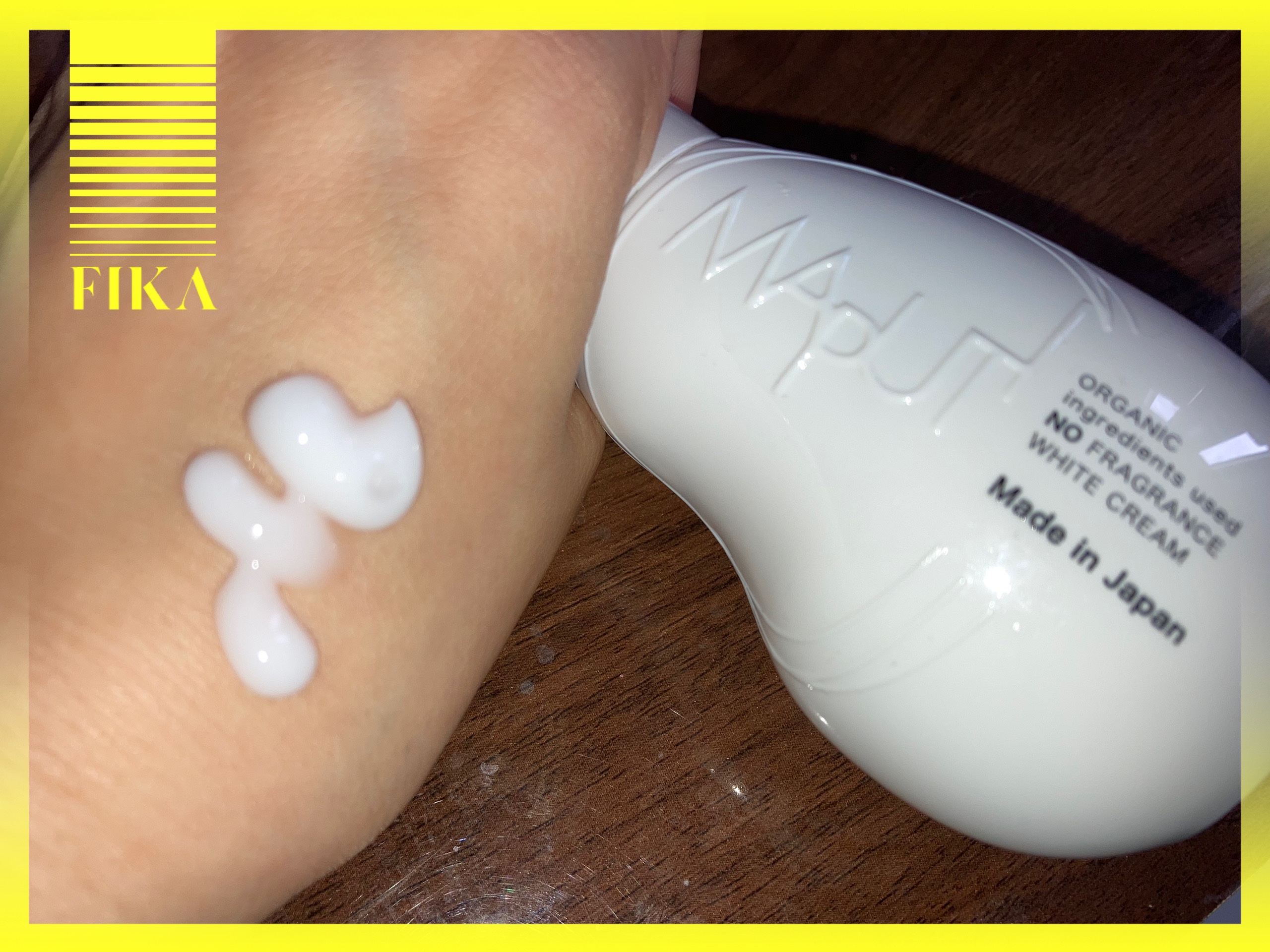 オーガニックノーフレグランスホワイトクリーム MAPUTI/MAPUTI/デリケートゾーンケアを使ったクチコミ（1枚目）