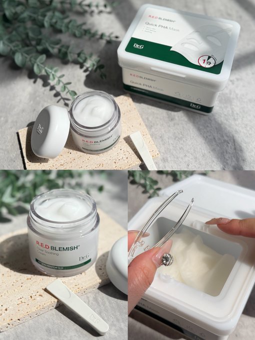 レッドブレミッシュクイックPHAシートマスク/Dr.G/シートマスク・パックを使ったクチコミ（1枚目）