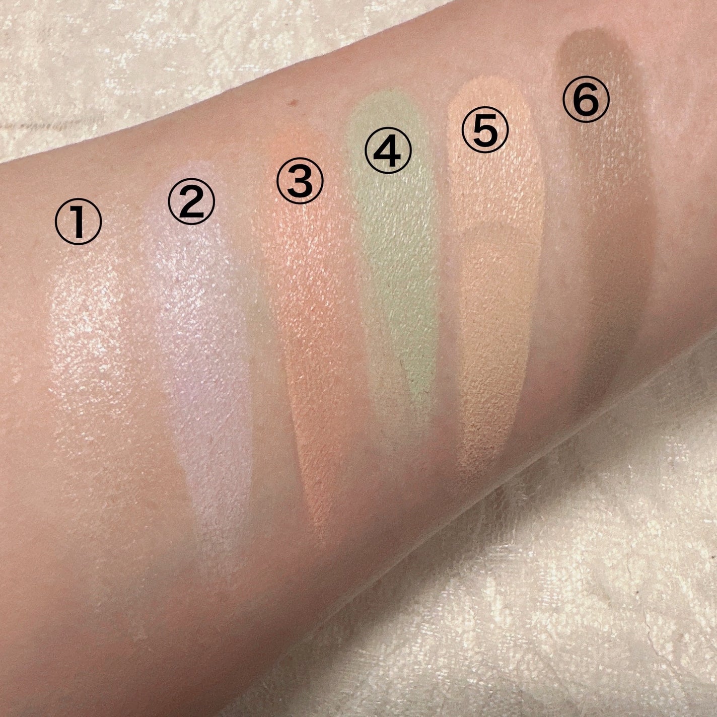 ブリージングコンシーラーパレット/Healus/パレットコンシーラーを使ったクチコミ(3枚目)