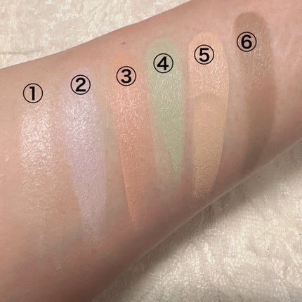 ブリージングコンシーラーパレット/Healus/パレットコンシーラーを使ったクチコミ(3枚目)