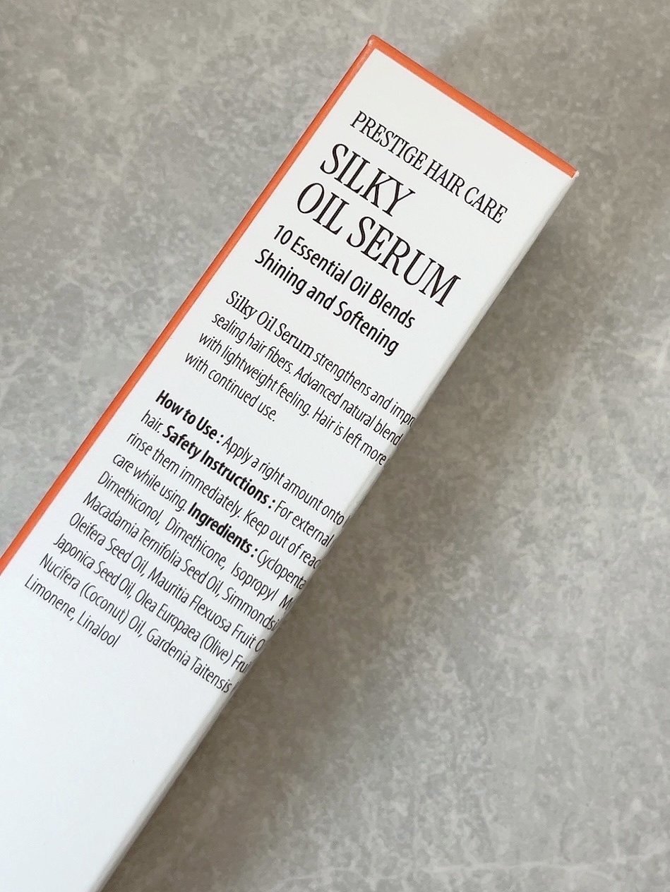 SILKY OIL SERUM/CULRY SHYLL/ヘアオイルを使ったクチコミ（2枚目）