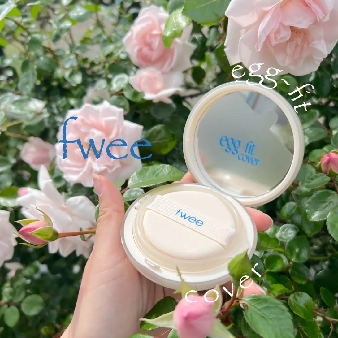 フィー クッションエッグフィットカバー/fwee/クッションファンデーションを使ったクチコミ（1枚目）