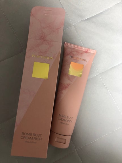 ボムバストクリーム リッチ/PEACH JOHN/バスト・ヒップケアを使ったクチコミ(1枚目)