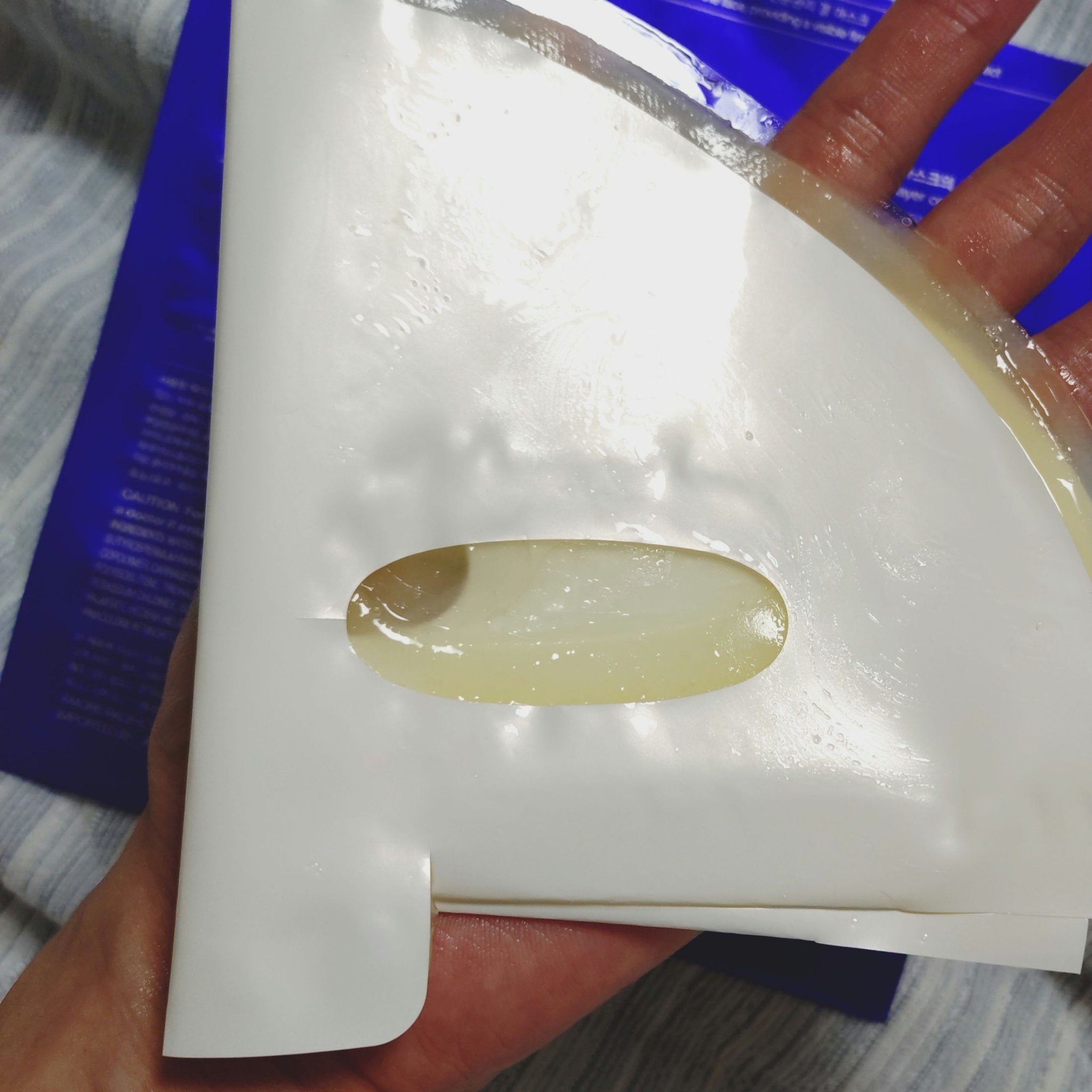 レチノールセラムインゲルマスク/IOPE/シートマスク・パックを使ったクチコミ（2枚目）