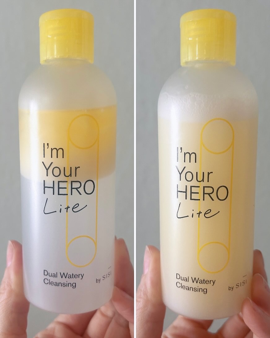 アイムユアヒーロー ライト/SISI/クレンジングウォーターを使ったクチコミ（3枚目）