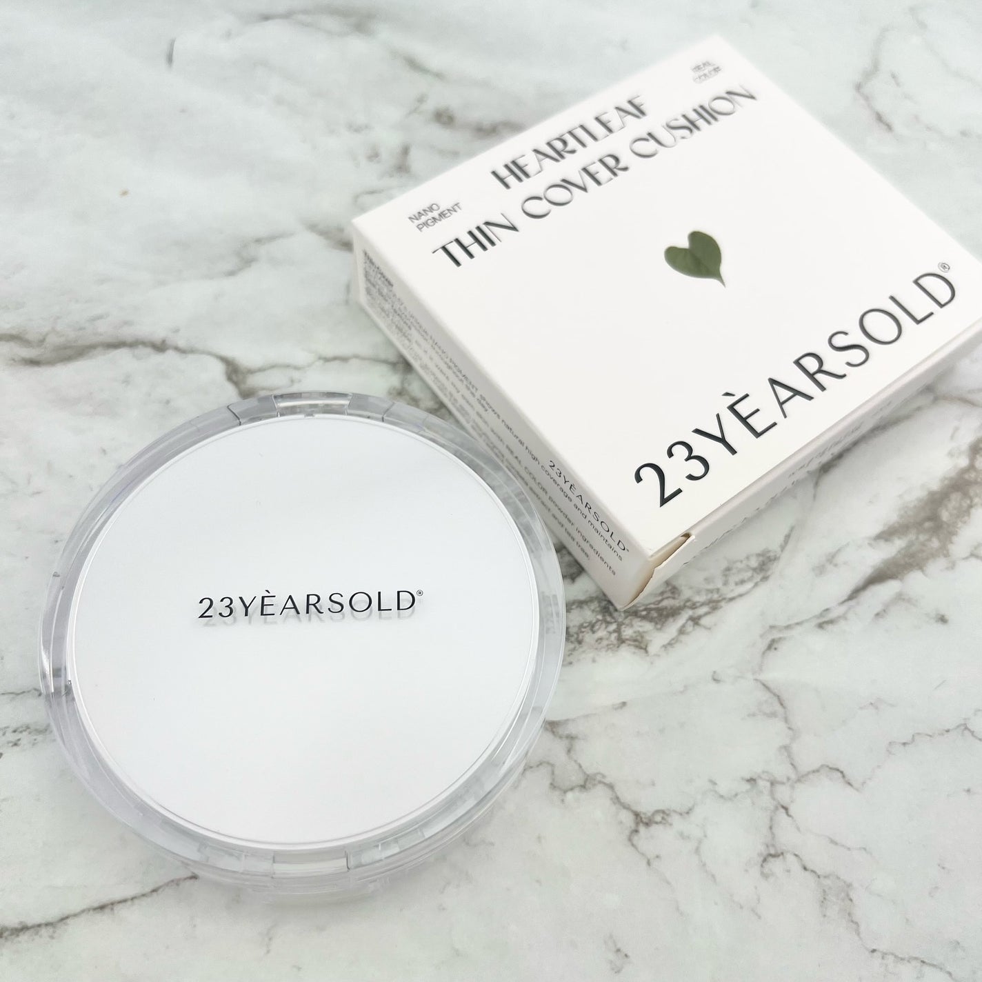 ハートリーフシーンカバークッション/23years old/クッションファンデーションを使ったクチコミ(1枚目)