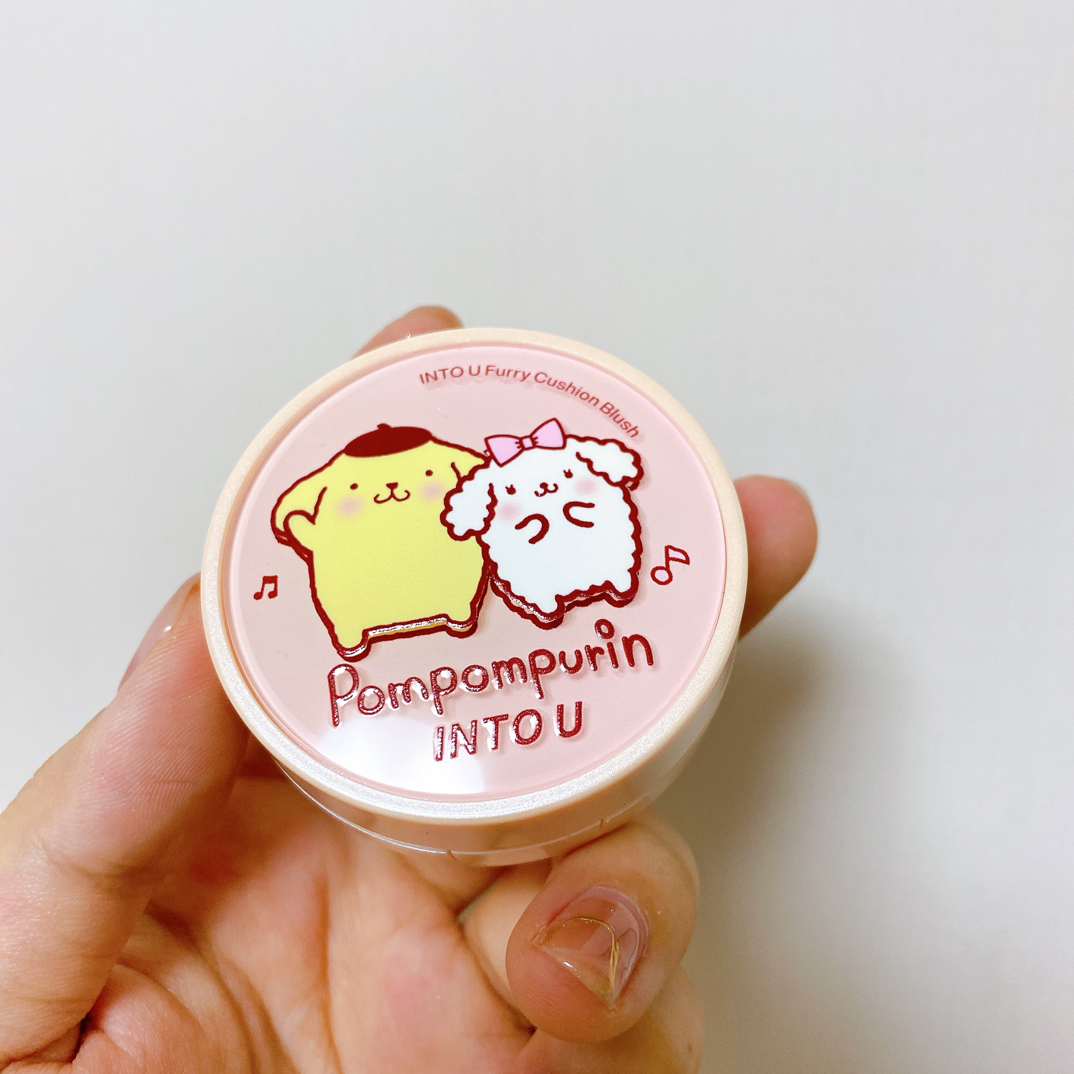 ファーリークッションブラッシュ FB02 サニーアプリコット/INTO U/パウダーチークを使ったクチコミ（1枚目）