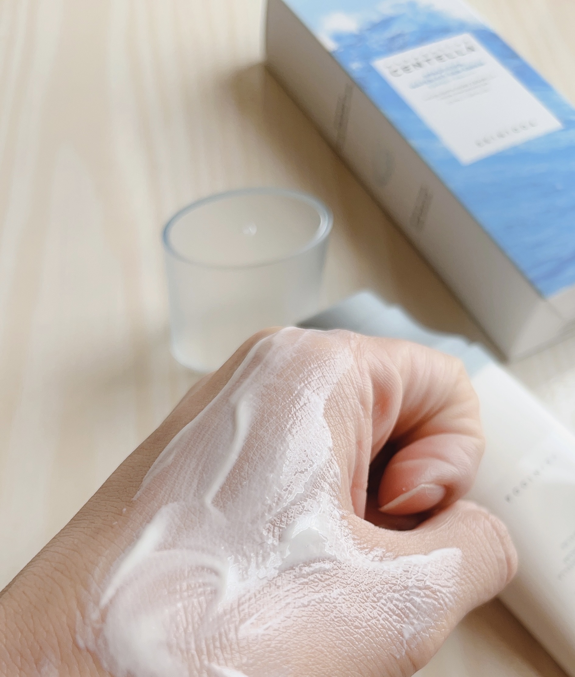 ヒアルーシカ ウォーターフィット サンセラム/SKIN1004/日焼け止めローションを使ったクチコミ（3枚目）