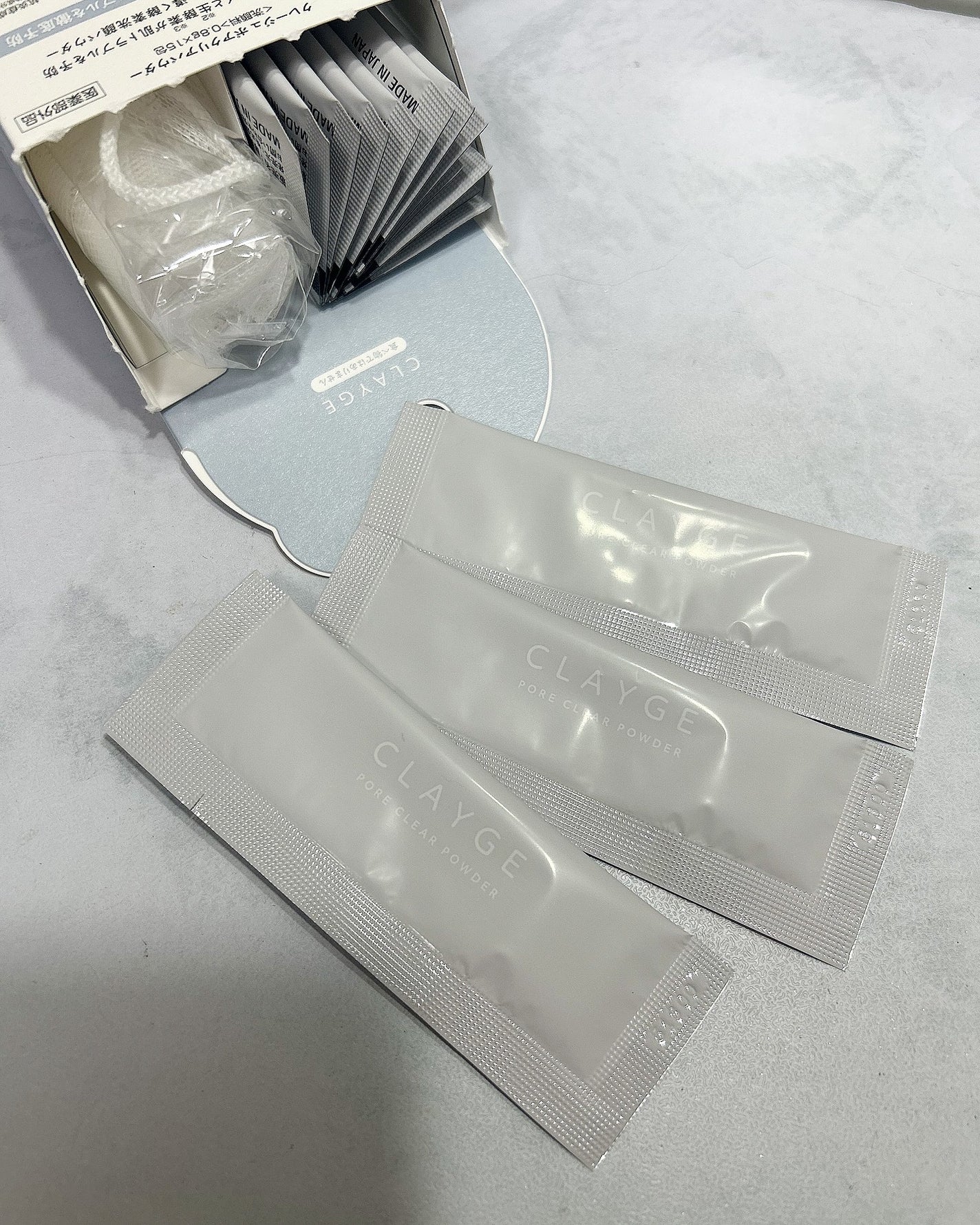 クレージュ ポアクリアパウダー/CLAYGE/洗顔パウダーを使ったクチコミ(2枚目)