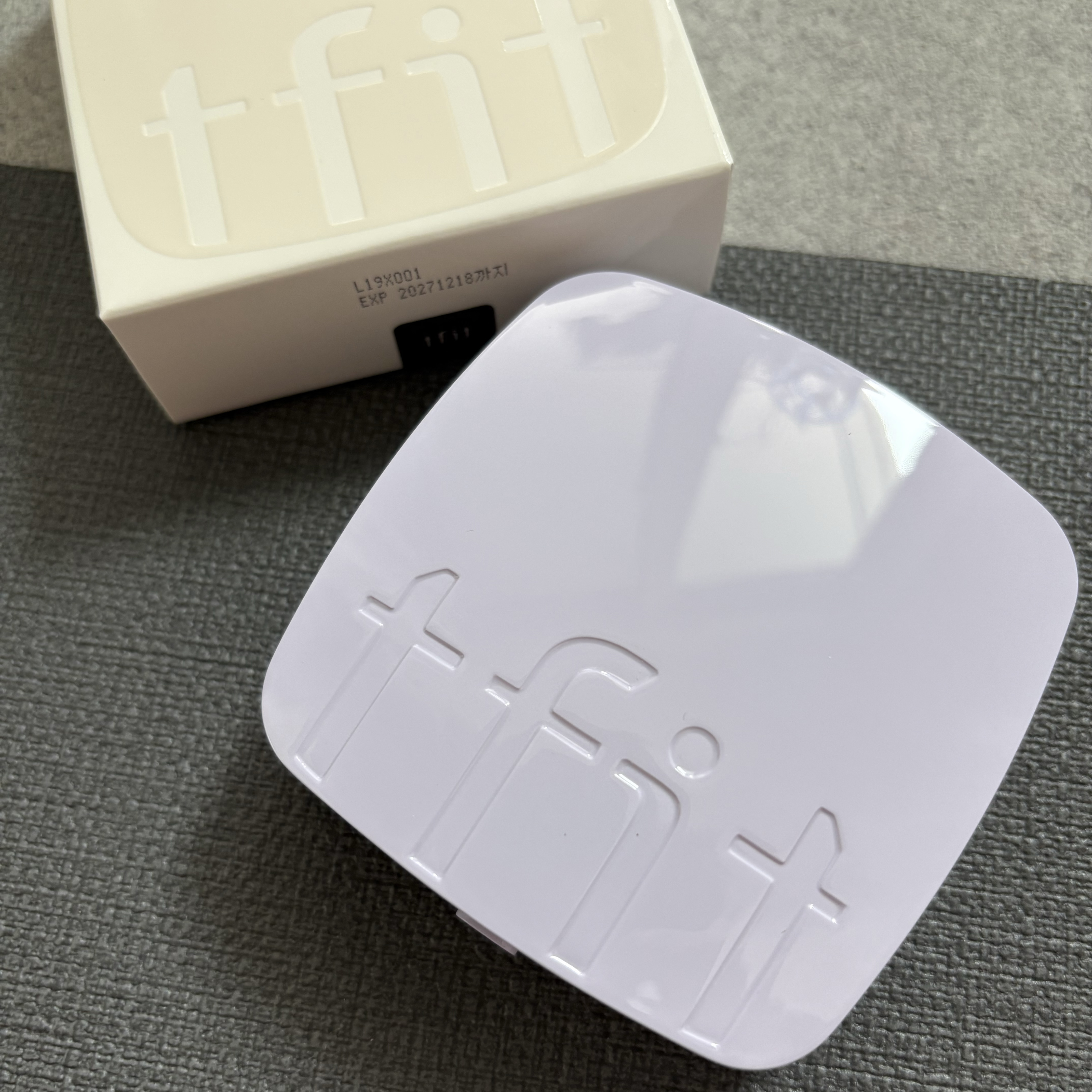 ベースフィットトーンアップサンクッション/TFIT/クッションファンデーションを使ったクチコミ（1枚目）