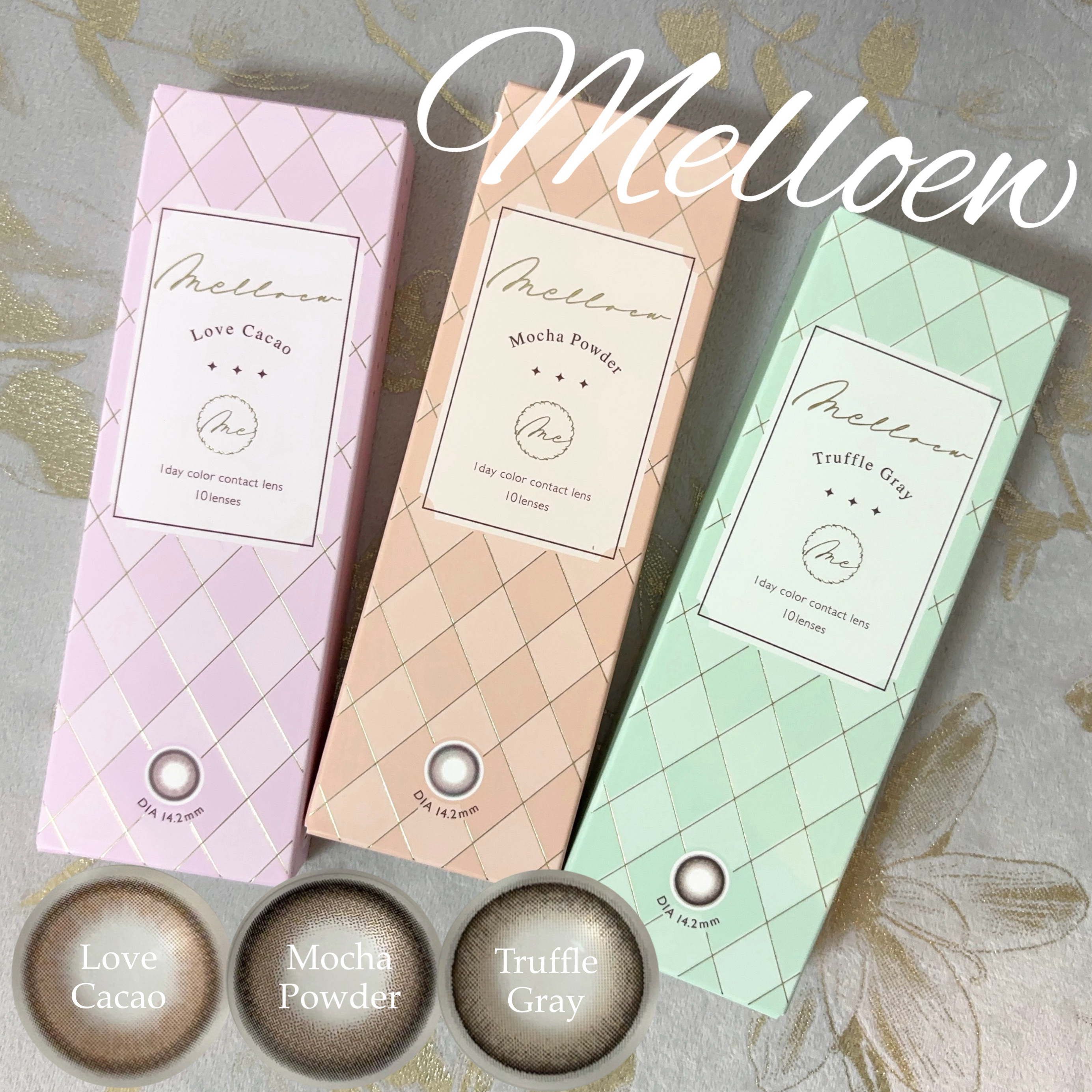 melloew 1day/melloew/ワンデー（１DAY）カラコンを使ったクチコミ（1枚目）