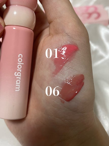 タンフルグラスティントミルク/Colorgram/リップティントを使ったクチコミ(3枚目)