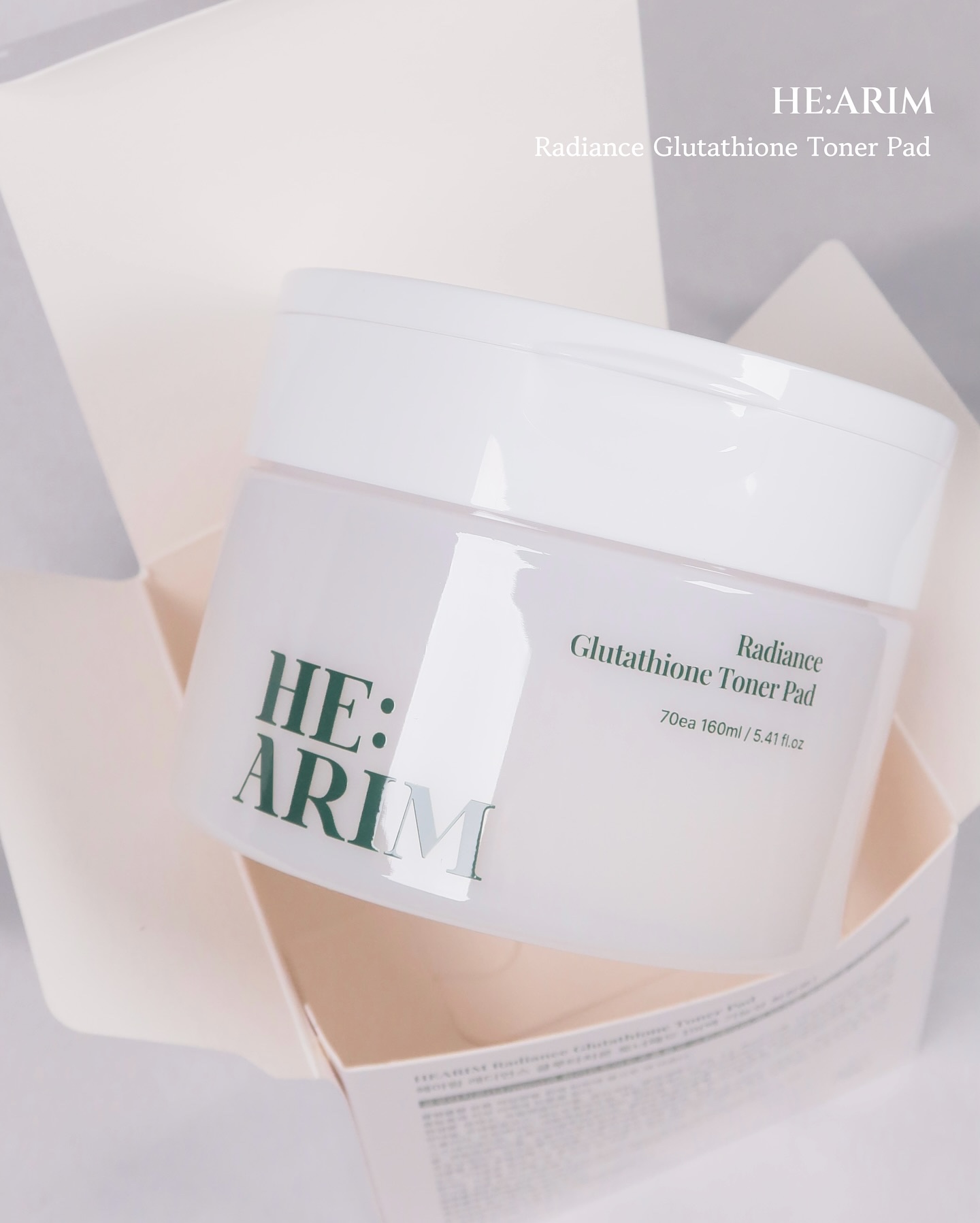 ヘアリムラディアンス グルタチオントナーパッド/HEARIM/トナーパッドを使ったクチコミ（1枚目）