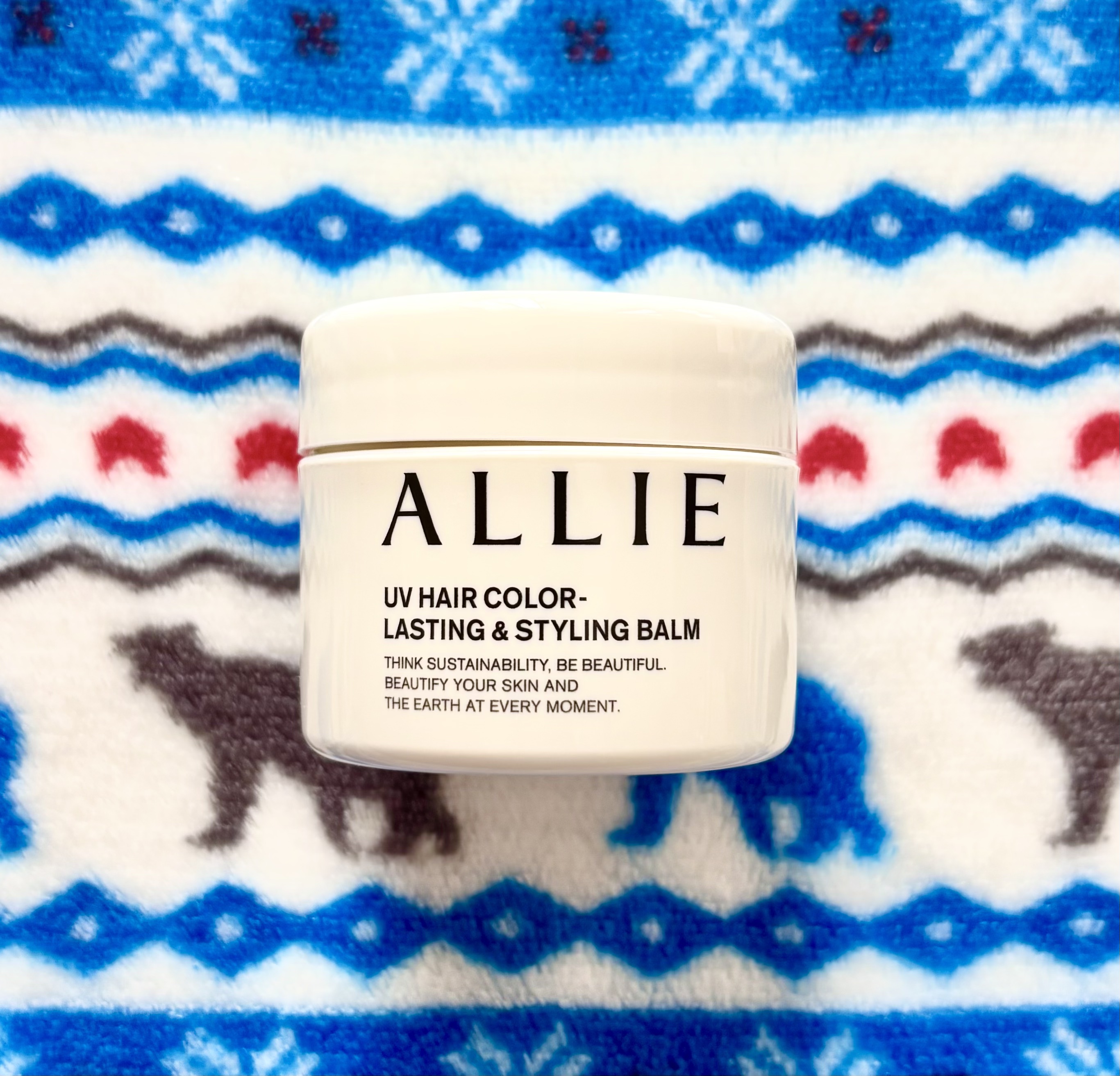 アリィー クロノビューティ UV ヘアカラーラスティング＆スタイリング バーム/アリィー/ヘアバームを使ったクチコミ（3枚目）