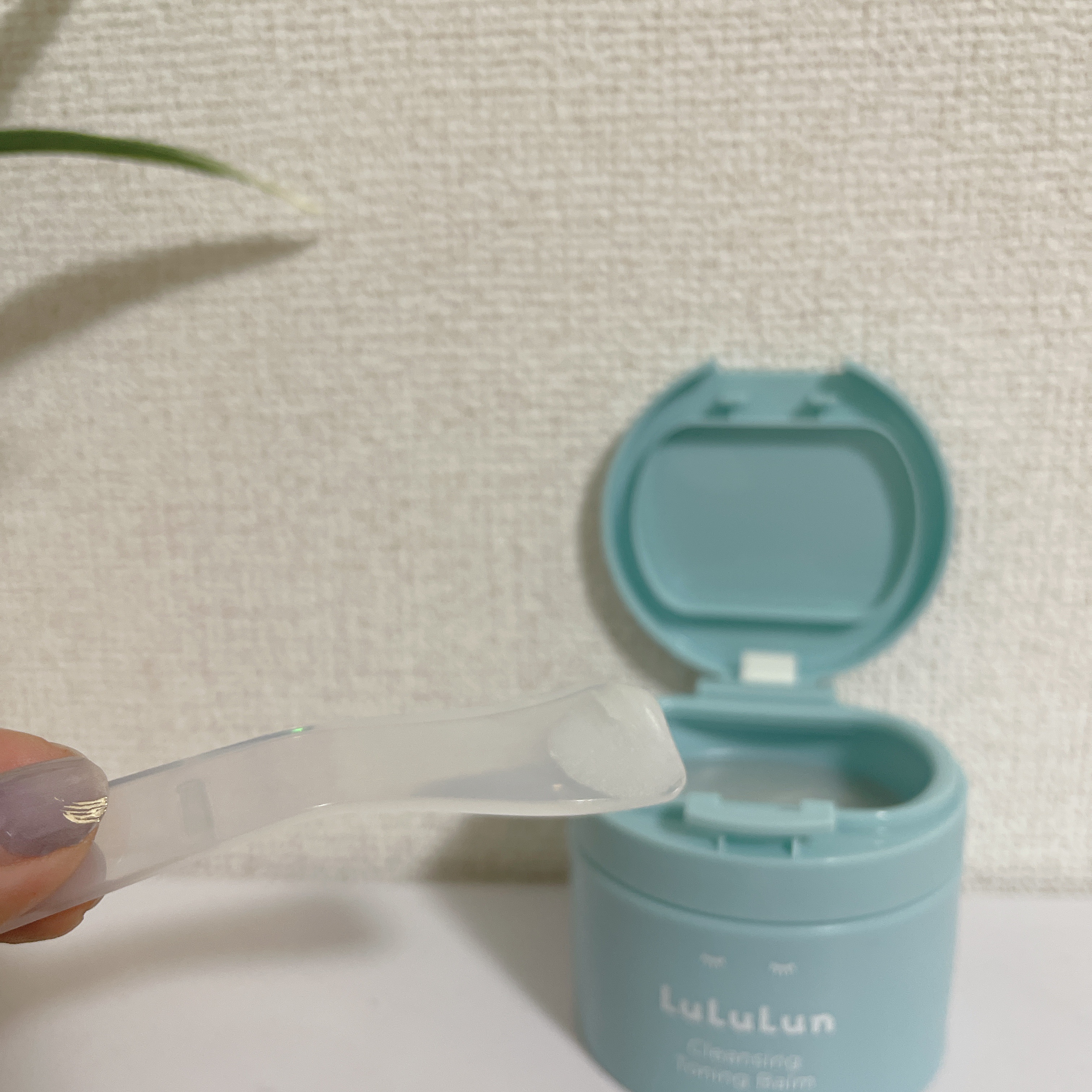 ルルルンクレンジング トーニングバーム MILD BLUE/ルルルン/クレンジングバームを使ったクチコミ（2枚目）