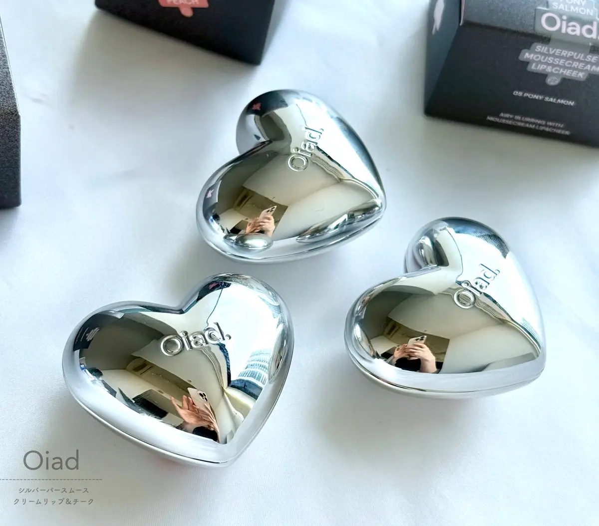 シルバーパース ムースクリーム リップ＆チーク/oiad/ジェル・クリームチークを使ったクチコミ（1枚目）