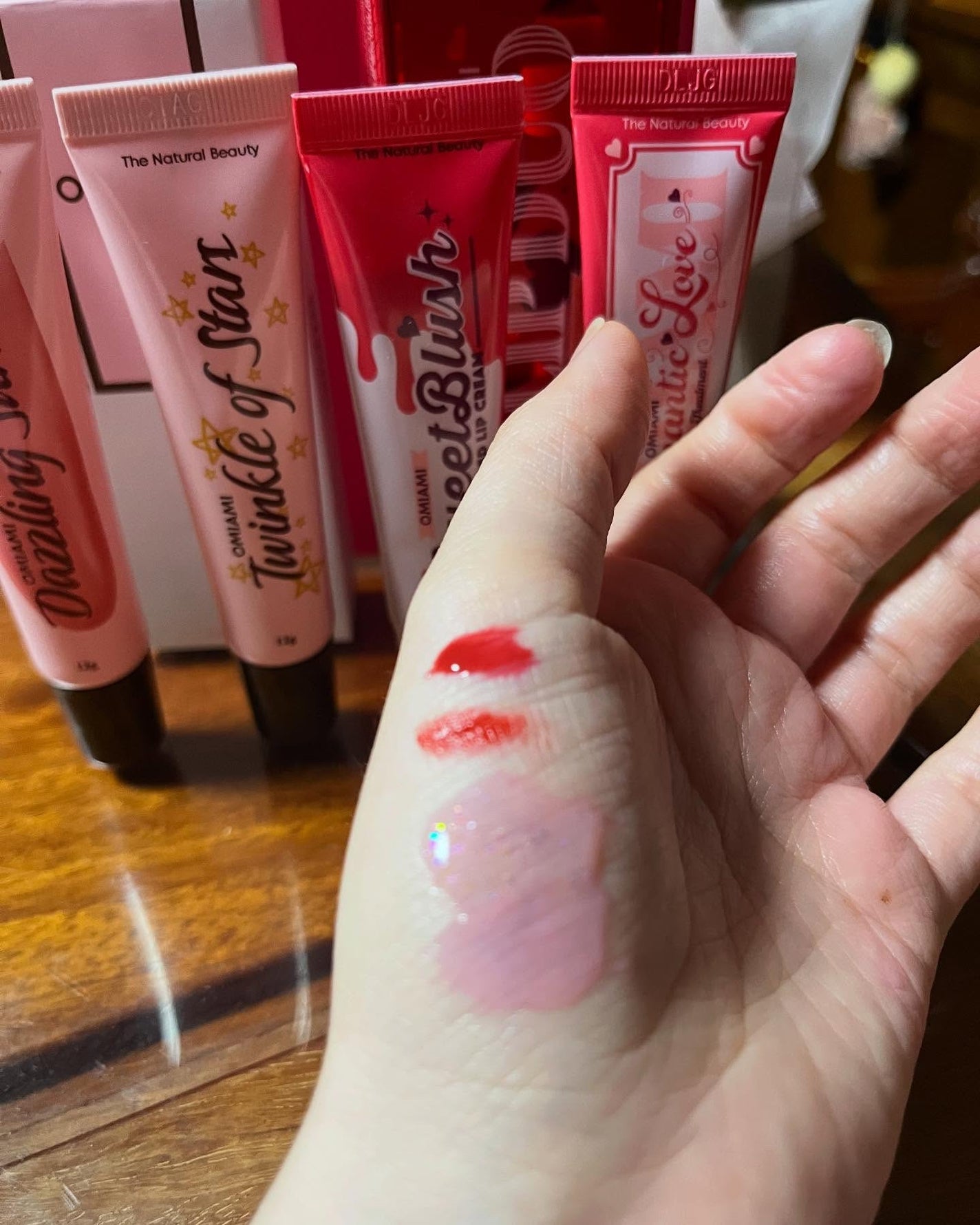 Red Lip Duo/OMIAMI/リップグロスを使ったクチコミ(2枚目)